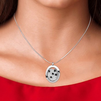 Collier SC Crystal orné de Cristaux scintillants