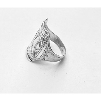 Bague touareg chevalière fabriquée à la main