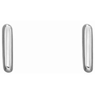 Boucle d'oreille lettre i en argent 925/1000