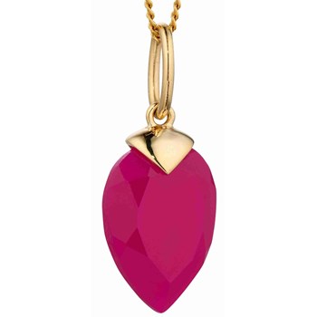 Collier plaqué or en argent 925/1000