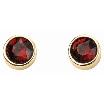 Boucle d'oreille plaqué or en argent 925/1000