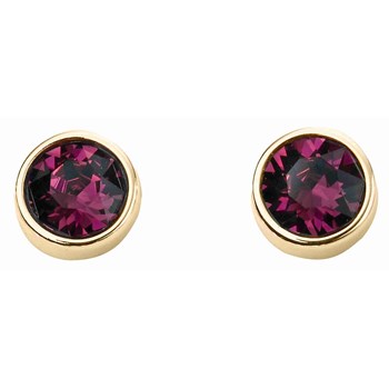 Boucle d'oreille plaqué or en argent 925/1000