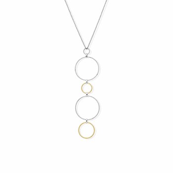 Alessia Diamant Rhodium Zilveren Ketting