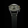 Montre homme meca-quartz chronographe japonais AVI-8 - Bracelet cuir véritable de vachette  - Date - HAWKER HUNTER - vue V3