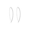 Boucles d'oreilles Or Blanc et Diamant - vue V3