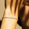 Bracelet Or Jaune et Diamant - vue V2