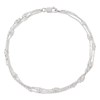 Bracelet Or Blanc et Diamant - vue V1