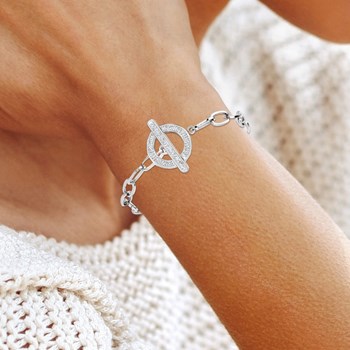 SC Crystal armband met fonkelende kristallen