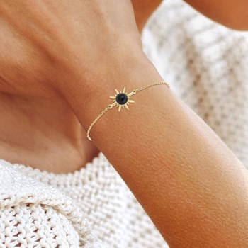 SC Bohème roestvrijstalen zonnearmband