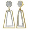 Boucles d'oreilles SC Bohème ornées de Cristaux scintillants - vue V1