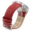 Coffret montre Homme GIORGIO bracelet Cuir Rouge - vue V3