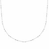 Collier Ras de Cou Argent Perles Createur - vue V1