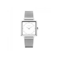 Montre Amalys en Maille Milanaise Femme Argent