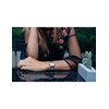Montre Amalys en Maille Milanaise Femme Argent - vue V5
