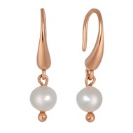 Boucles d'oreilles perle IMPRESSION Doré & Perles de culture