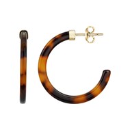 Boucles d'oreilles pendantes Monica en Acier