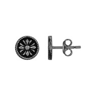 Boucles d'oreilles clous Vitor en PVD