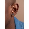 Boucles d'oreilles clous Virgile en PVD - vue V2