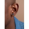 Boucles d'oreilles clous Vitor en PVD - vue V2
