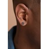 Boucles d'oreilles clous Vitor en PVD - vue V2
