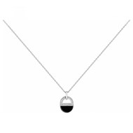 Collier Grace en Argent avec oxyde de zirconium blanc