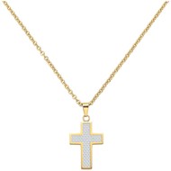 Collier mono-motif Cédric en Acier 316L