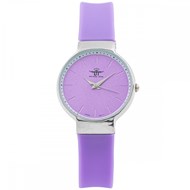 Montre Femme M. JOHN bracelet Silicone Violet