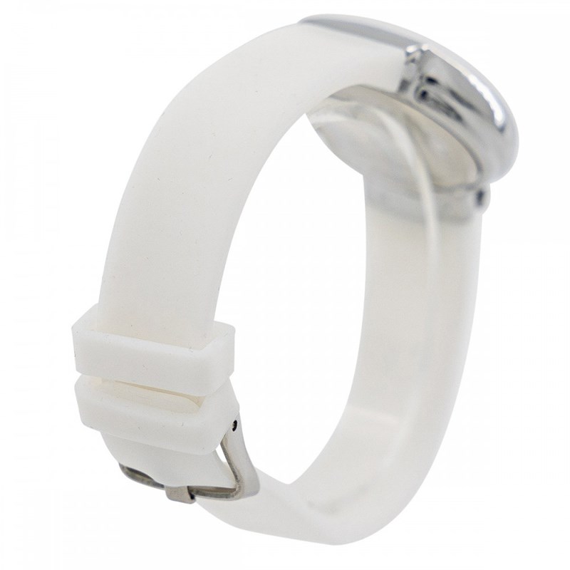 Montre Femme M. JOHN bracelet Silicone Blanc - vue 3