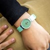 Montre Femme M. JOHN bracelet Silicone Vert - vue V2