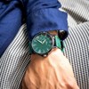 Montre Homme GIORGIO bracelet Silicone Vert - vue V2