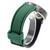 Montre Homme GIORGIO bracelet Silicone Vert - vue V3