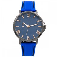 Montre Homme GIORGIO bracelet Silicone Bleu