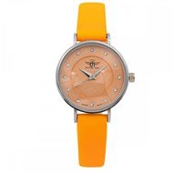 Montre Femme M. JOHN bracelet Cuir Orange