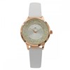 Montre Femme GIORGIO bracelet Cuir Blanc - vue V1