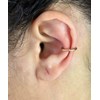 Clip d'oreille earcuff fil effet tressé Plaqué OR 750 3 microns - vue V3