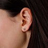Boucles d'oreilles 'Precious' Or jaune - vue V2