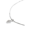 Pendentif 'Mon Amoureux' Or blanc et Diamant - vue V4