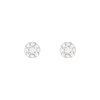 Boucles d'oreilles 'Idylle' Diamants 0,07/18 - vue V2