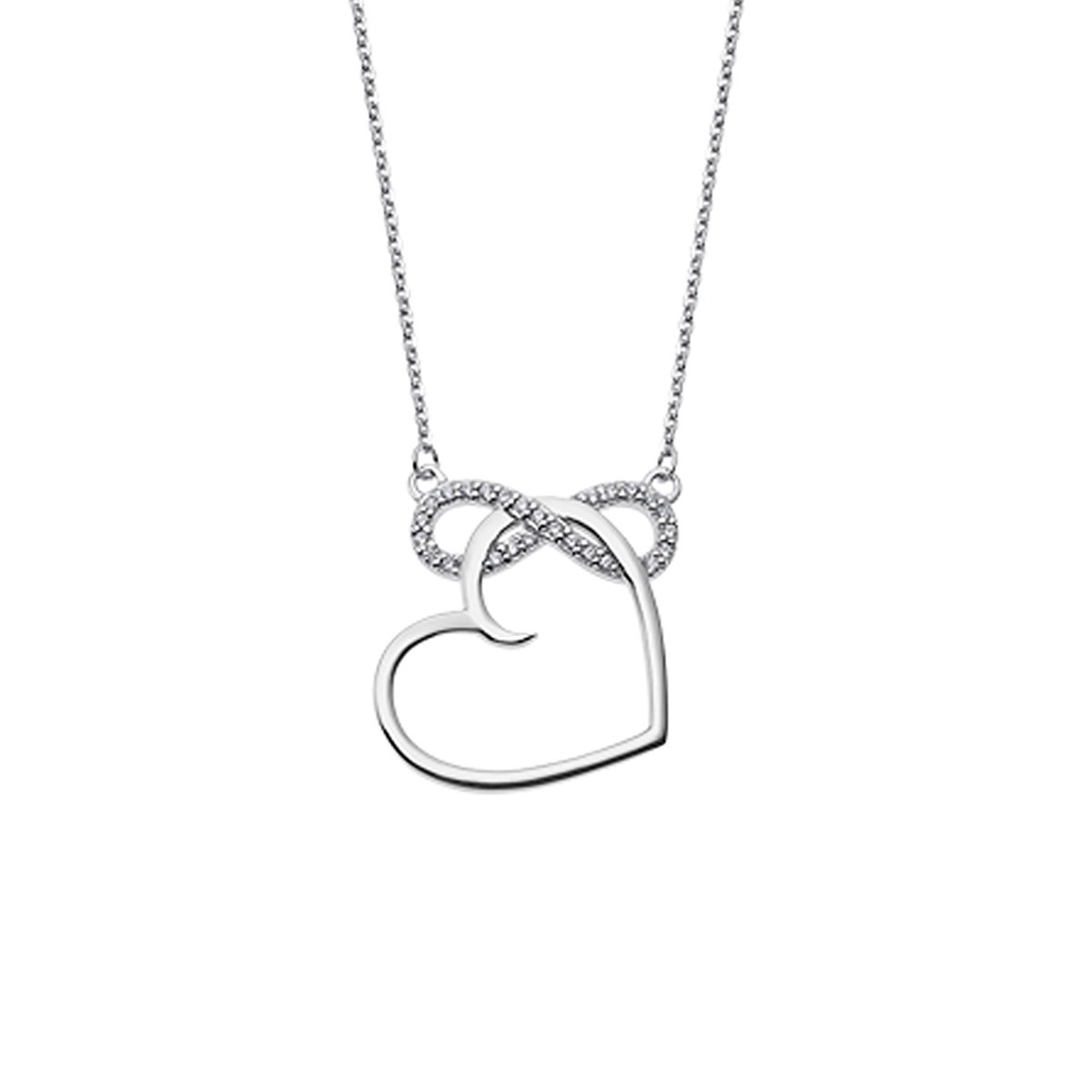 Collier double Lotus Silver Collection Moments
Coeur Infini