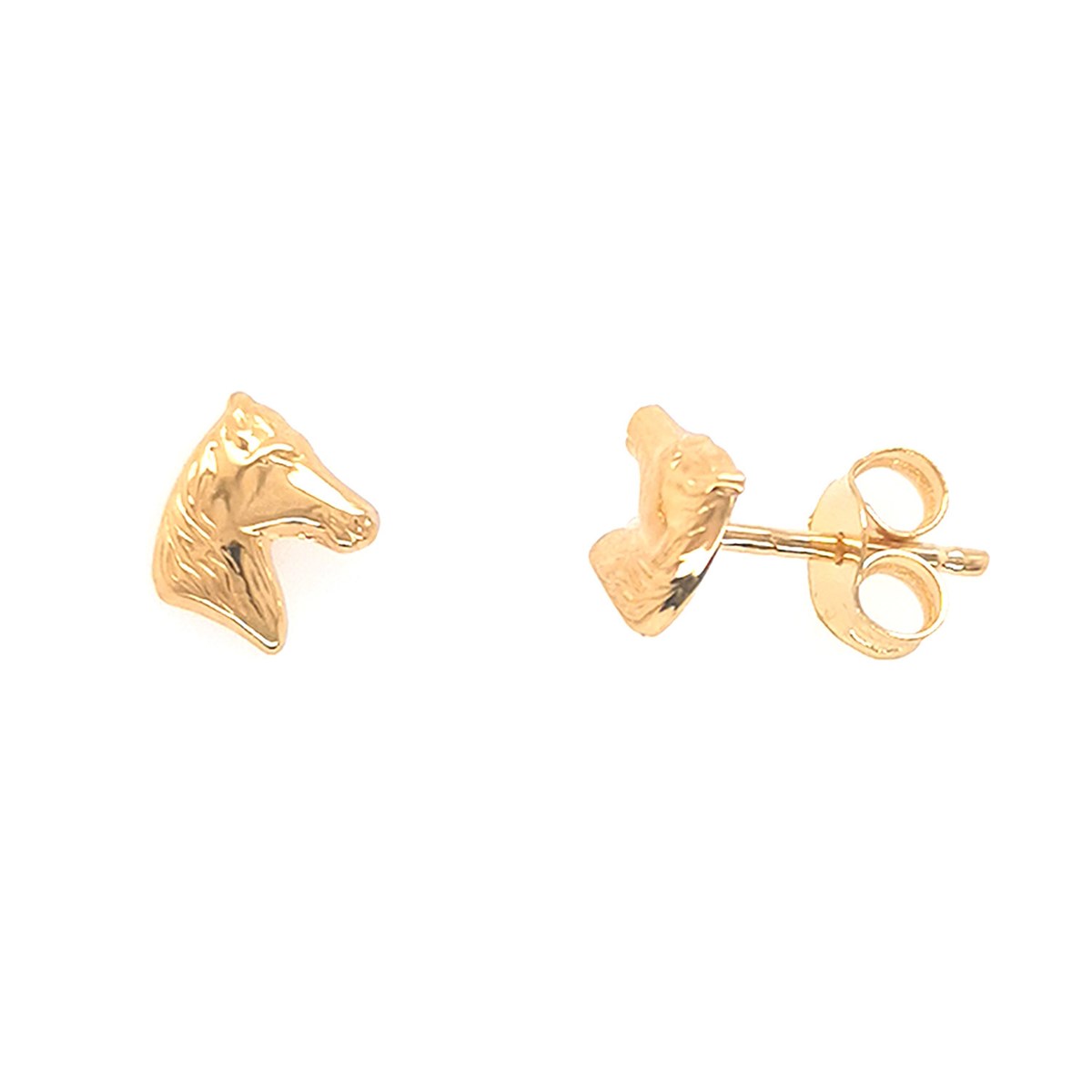 Boucles d'oreilles Brillaxis tête de cheval