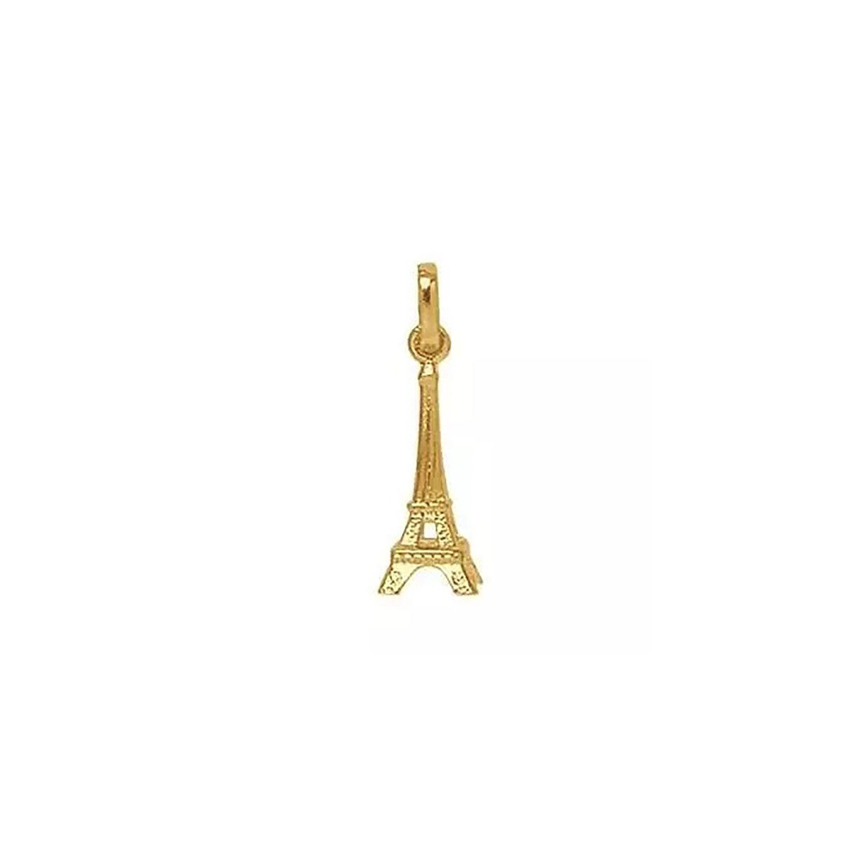 Pendentif tour Eiffel or jaune 18 carats