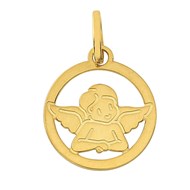 Médaille Brillaxis ange découpé 13mm