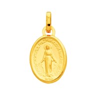 Médaille Brillaxis vierge miraculeuse 10 x13mm
