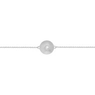 Bracelet Saunier Gatsby argent oxydes