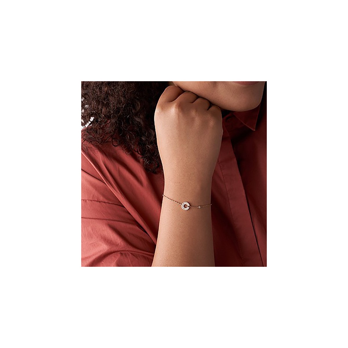 Bracelet Fossil Mop Links - vue 2