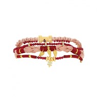 Manchette Hipanema Bosphore garnet M