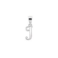 Pendentif Initiale Lettre J - Argent