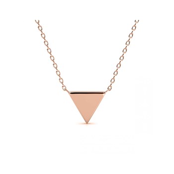 Collier Veron  - Or Rosé et Cristal