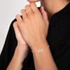 Bracelet love SC Crystal orné de Cristaux scintillants - vue V2