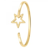 Bracelet étoile en acier inoxydable par SC Bohème